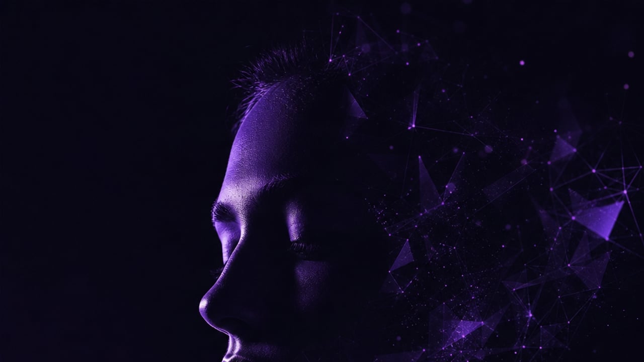 AI-портрет, згенерований застосунком Visavo AI на основі звичайних селфі користувача